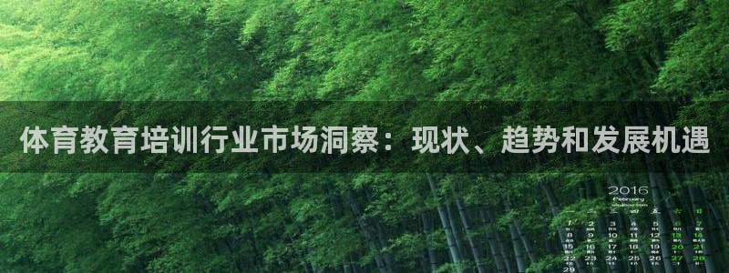 焦点娱乐平台登录不了怎么办：体育教育培训行业市场洞察