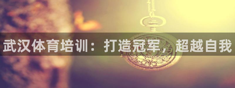 焦点娱乐app下载安装最新版：武汉体育培训：打造冠军，超越自