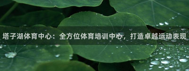 焦点娱乐平台是正规的吗知乎：塔子湖体育中心：全方位体