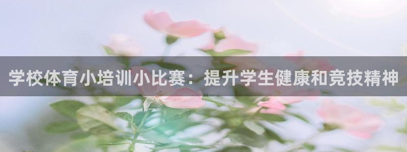 焦点娱乐平台供7O777：学校体育小培训小比赛：提升