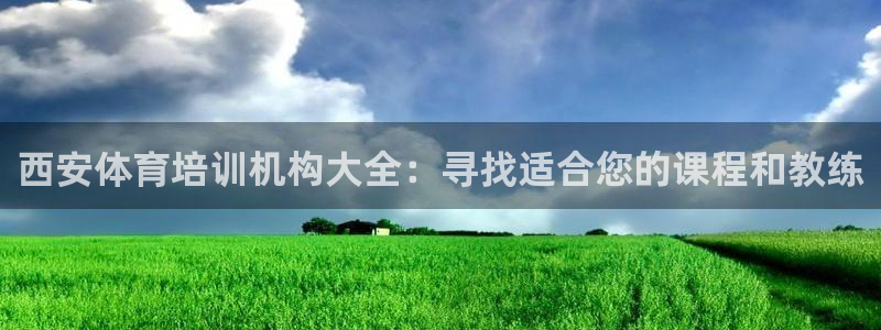 焦点娱乐全国总冠军是谁：西安体育培训机构大全：寻找适